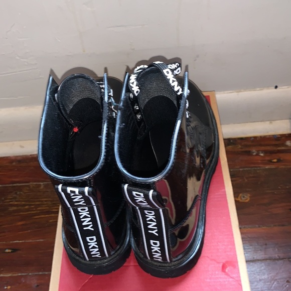 Black Donna Karan New York Boots - Picture 4 of 6